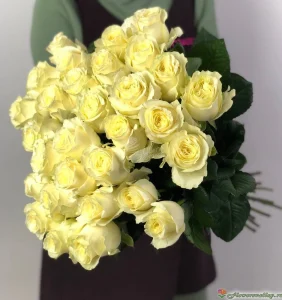 25 роз, 25 шт, 50 см