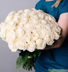 51 роза, 51 шт, 50 см