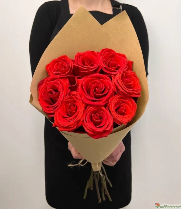 Букет из 25 роз Нина (сорт "Nina", пр-во Эквадор)