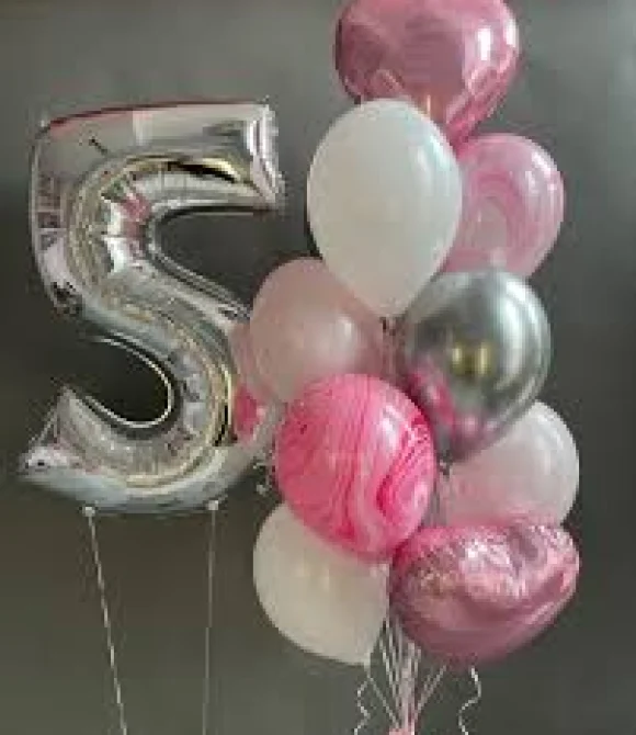 Набор шаров на 5 лет