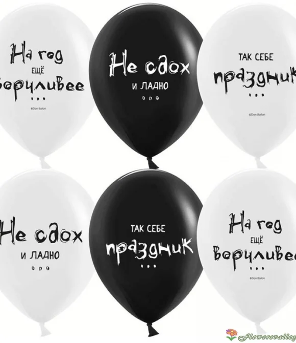 Шары "Оскорбительные для неё с ДР"