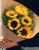 Букет из подсолнухов, 7 шт