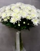 Букет белых хризантем Балтика 15 шт
