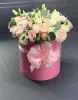 кустовая роза и эустома