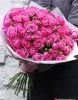 Букет из 51 пионовидной розы Мисти Баблс ( Misty Bubbles)