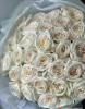 ие	Букет из 101 розы Вайт Охара ( сорт White O'Hara, пр-во Эквадор) Фото 2