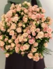 Букет из 35 розовых кустовых роз "Лидия" (Lidia)