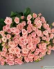 Букет из 35 розовых кустовых роз "Лидия" (Lidia)