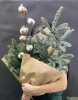 Букет из хлопка и нобилиса