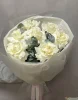 Французские розы с эвкалиптом