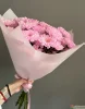 Букет из розовой хризантемы