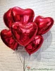шары сердечки 15 штук