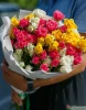 Букет кустовых роз микс, 15 шт.