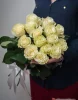 Букет из 15 белых роз (пр-во Эквадор, сорт "Мондиаль")