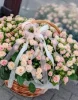 Корзинка из 15 кустовых роз