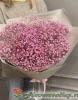 Букет из розовой гипсофилы