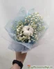 Мини букет-комплимент из сухоцветов 