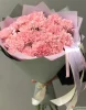 Букет из гвоздик и эвкалипта, 25 шт