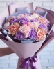 Букет разноцветных гвоздик, 25 шт