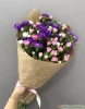 Букет разноцветных гвоздик, 15 шт