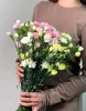 Букет разноцветных гвоздик, 15 шт